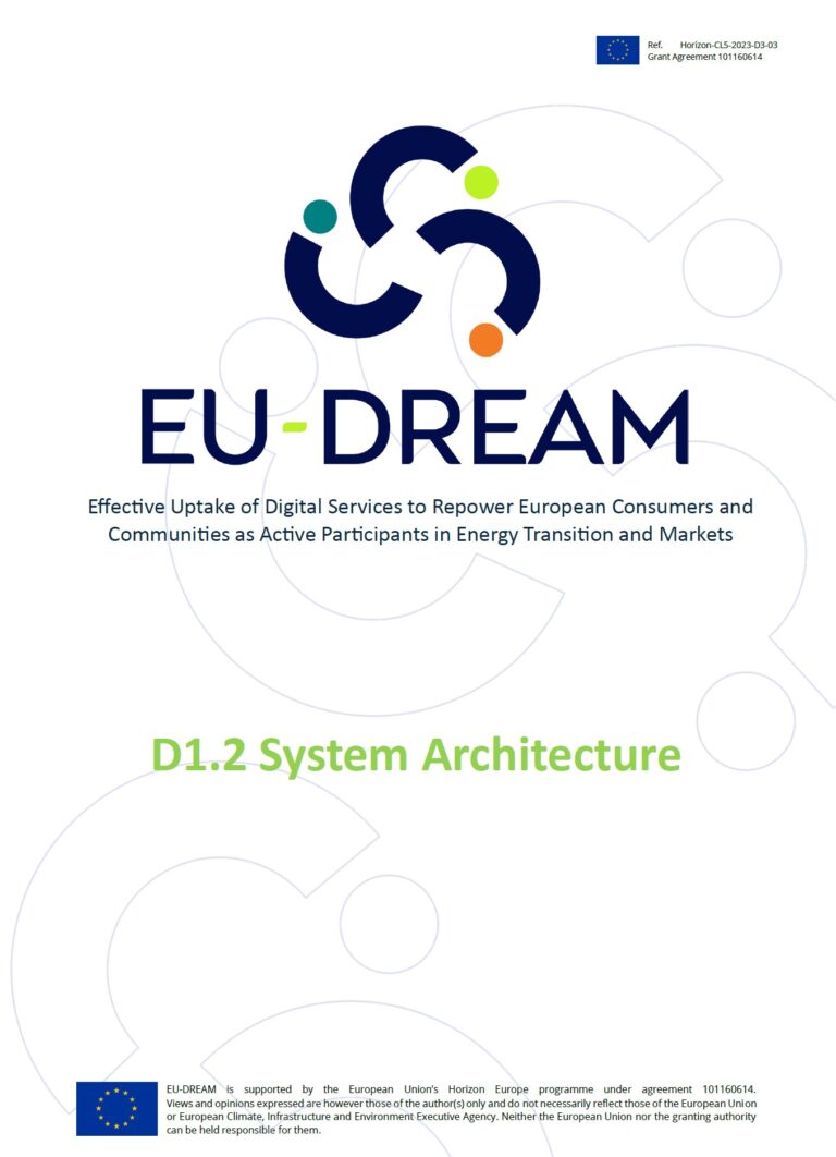 Deliverable 1.2 System Architecture